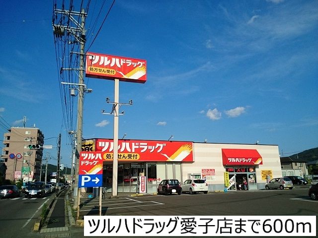 ドラックストア　ツルハドラッグ愛子店（ドラッグストア）まで600m