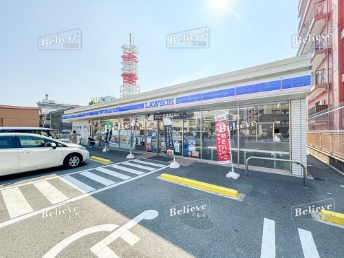 コンビニ　ローソン 久留米六反畑店（コンビニ）まで380m