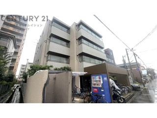 建物外観　居住者専用のごみ置き場があります。