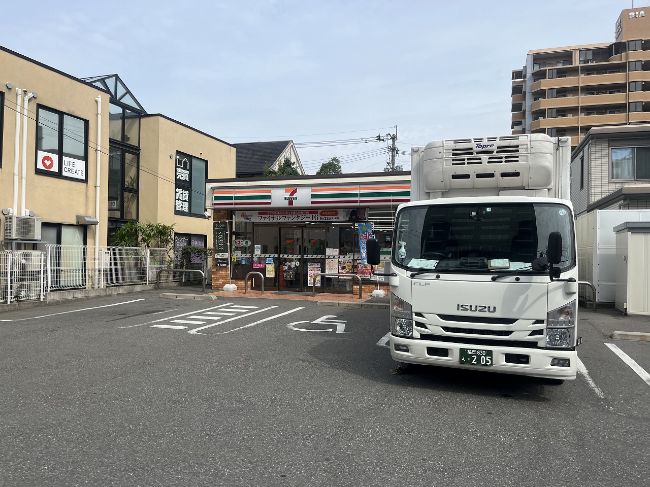 コンビニ　セブンイレブン福岡大宮2丁目店（コンビニ）まで406m