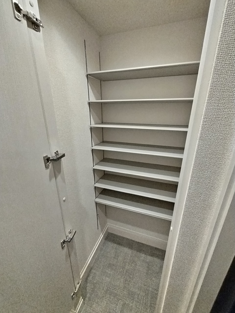 玄関　大容量の玄関収納