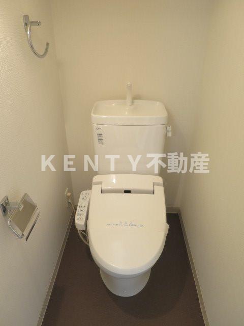 トイレ　ゆったりとした空間のトイレです