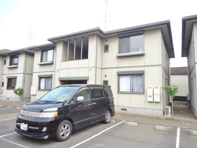 建物外観　エムアールイー　E棟・軽量鉄骨造