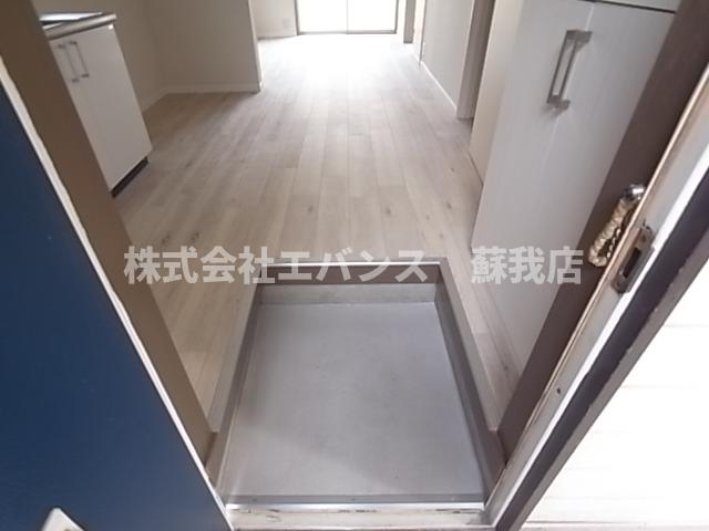 玄関　明るい玄関です