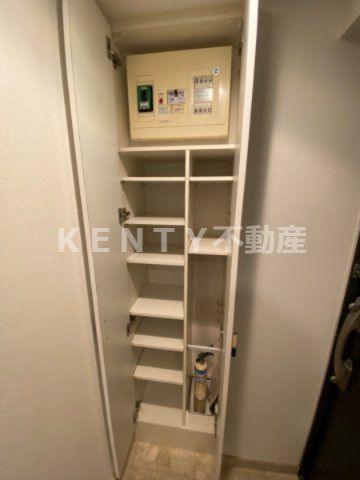 収納　大きなスペースがあり、収納には困りません
