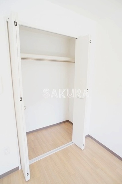収納　お荷物の多い方でも安心のクローゼット付き♪
