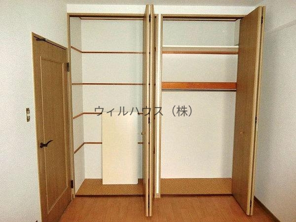 収納　クローゼット！