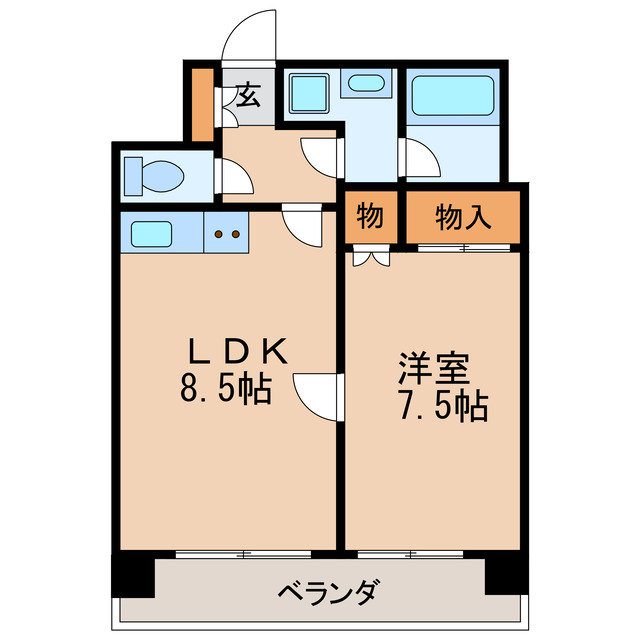 新丸の内ビルの間取り写真