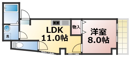 ウエンズ小路の間取り写真