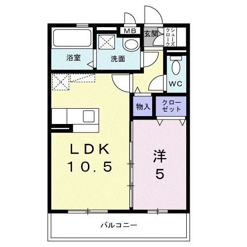 ちしろ台IVの間取り写真