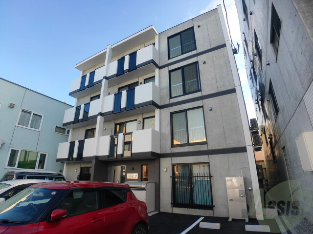 建物外観　札幌市北区北三十五条西「Ａ２麻生」