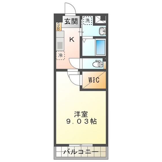 S-FORT鈴鹿の間取り写真