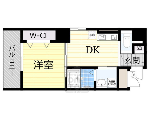 地下鉄御堂筋線 江坂駅 徒歩5分 15階建 築12年の間取り写真
