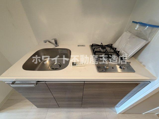 ＪＲ大阪環状線 森ノ宮駅 徒歩5分 10階建 築8年のキッチン写真