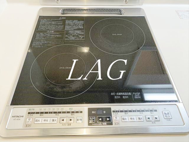 その他設備　二口コンロです
