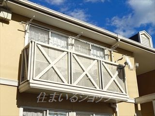 バルコニー　日当たり良好です