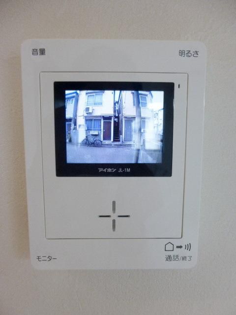 セキュリティ　★カラーモニター付きインターフォン★