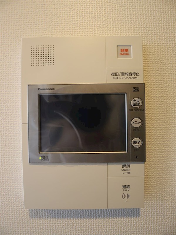 セキュリティ　ＴＶモニター付インターホン