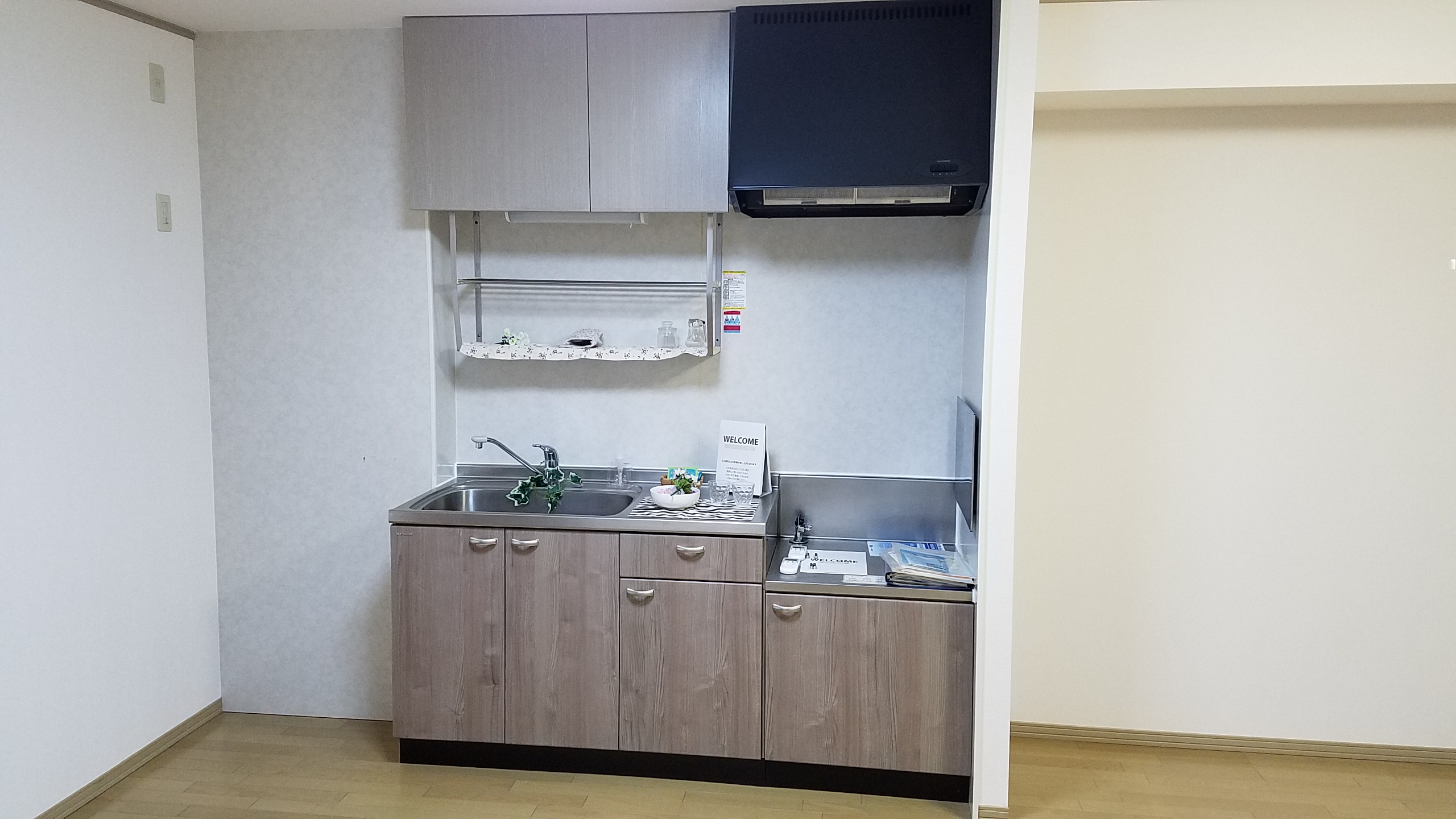 キッチン　料理も捗るシステムキッチン