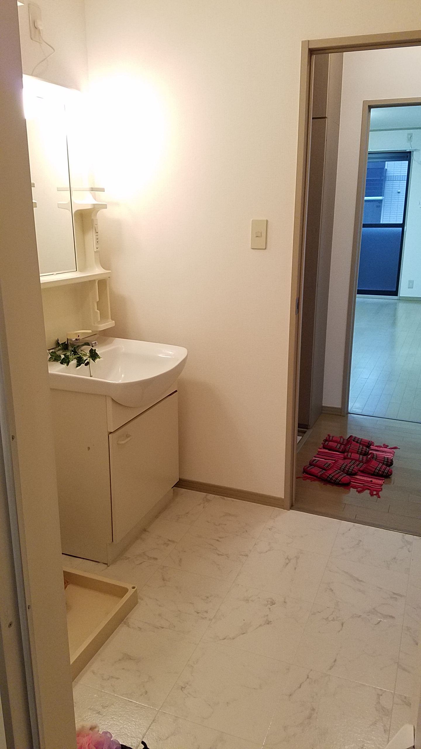 洗面設備　朝の身支度もココでバッチリ！