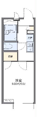 レオパレス京都の間取り