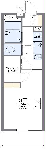 レオパレス苺の間取り