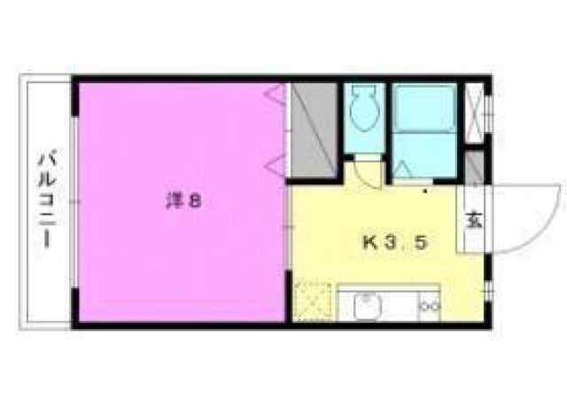 伊予郡砥部町重光のマンションの間取り