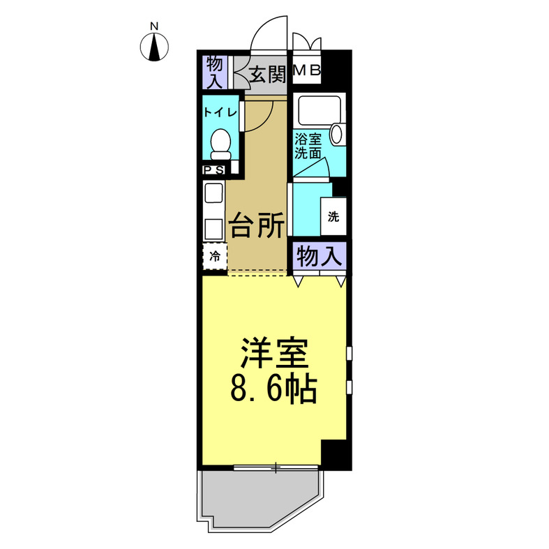 タウンハウス三吉の間取り