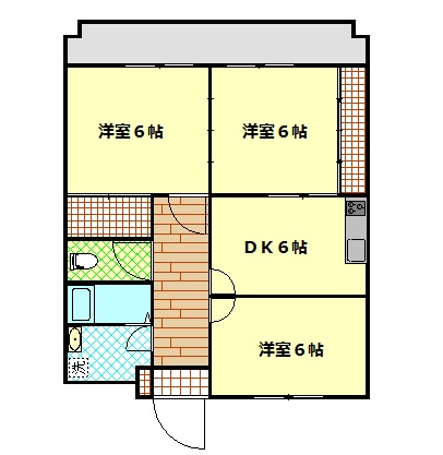 ニューマリッチ八木の間取り