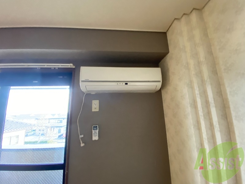 その他設備　エアコンになります。年中快適に過ごせますね。