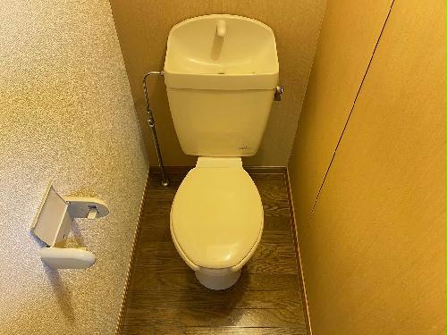 【レオパレスドミールＢ館のトイレ】