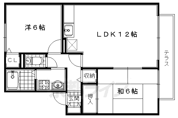 太陽ヶ丘の間取り