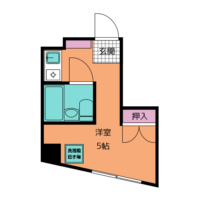 フェスティナレンテＳＡＴＯの間取り