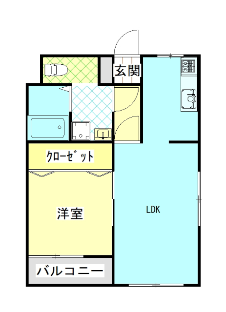 ミキハウス城乃下の間取り