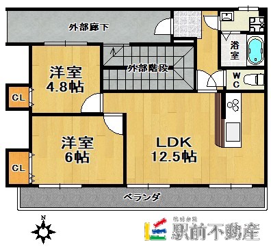 ベアコーポの間取り