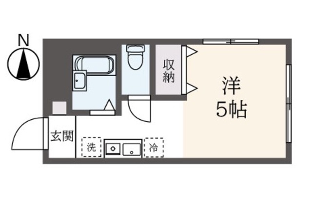 府中市白糸台のマンションの間取り