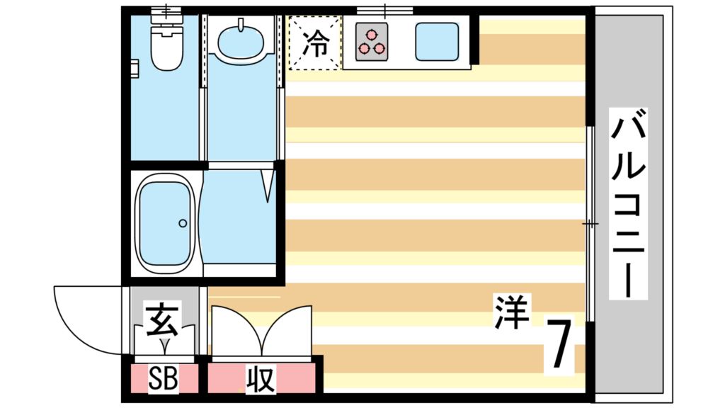 アンフィニ坂口通_間取り_0