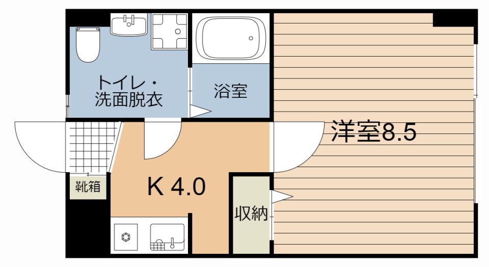 エミネンス弐番館の間取り