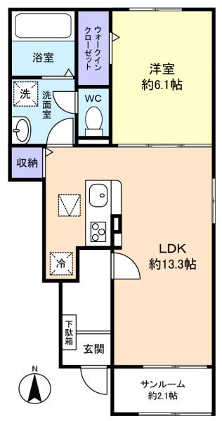 エトワールの間取り