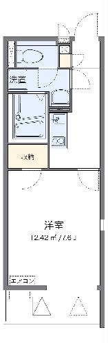 クレイノオケイルＳｅｃｏｎｄの間取り