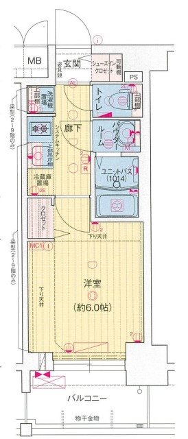 プレサンス名古屋菊井セルカの間取り