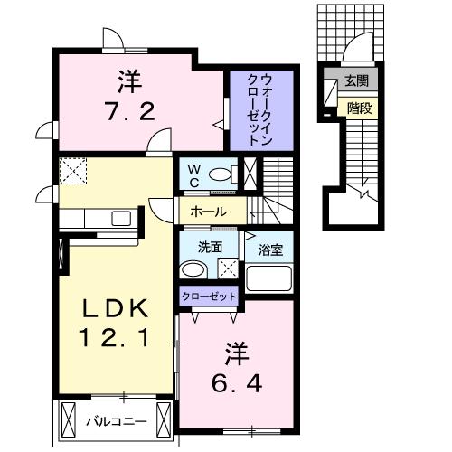 グレイスヴィラの間取り