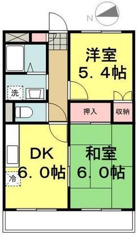 エンゼルハイム東中野の間取り