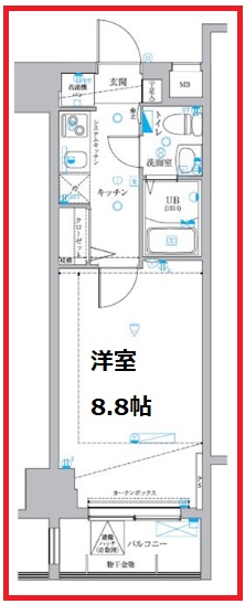 グランドコート親水公園の間取り