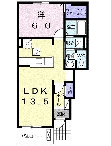 コンフォールＮＡの間取り