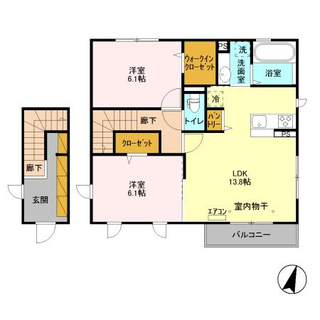 メゾン・ド・TJ1の間取り