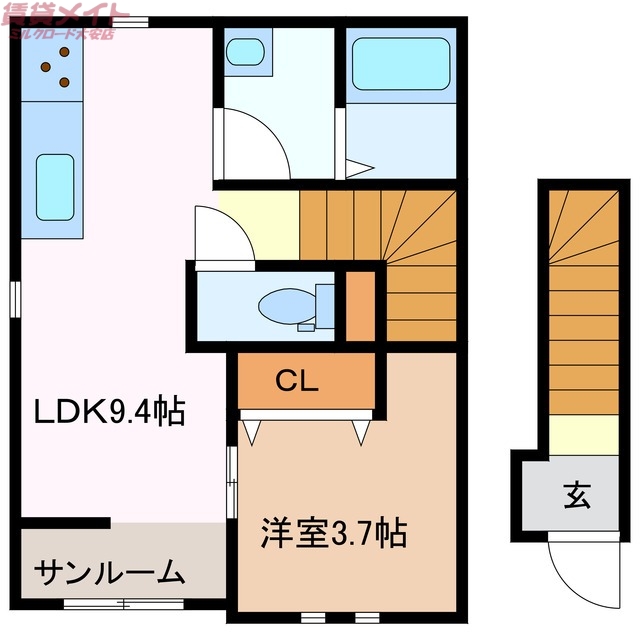 大安町新築Iの間取り