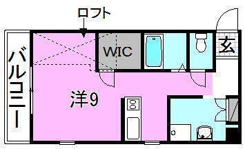 北代フラットの間取り