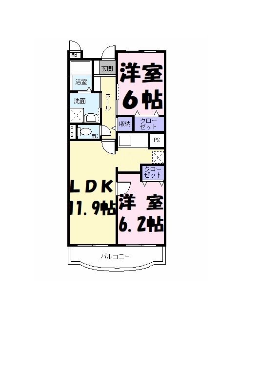 エスペランサの間取り