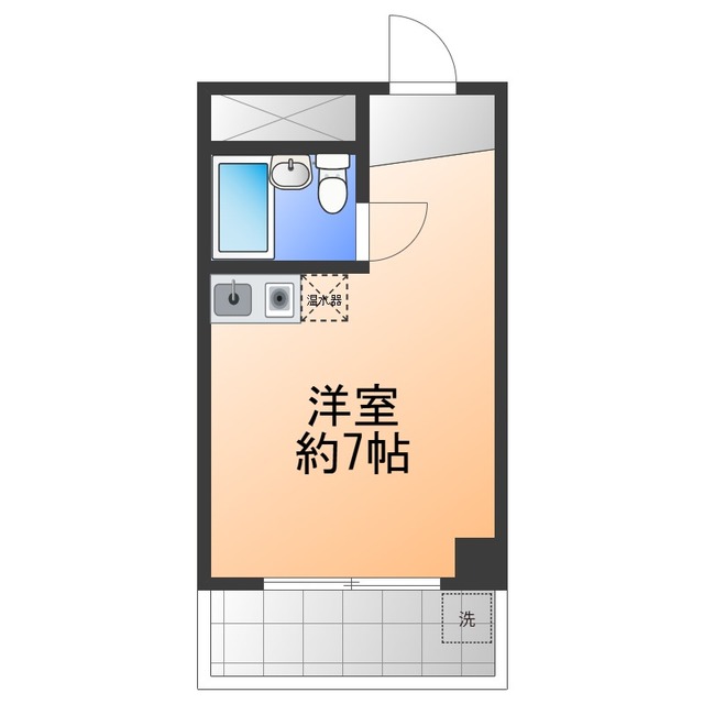 堺市西区鳳東町のマンションの間取り